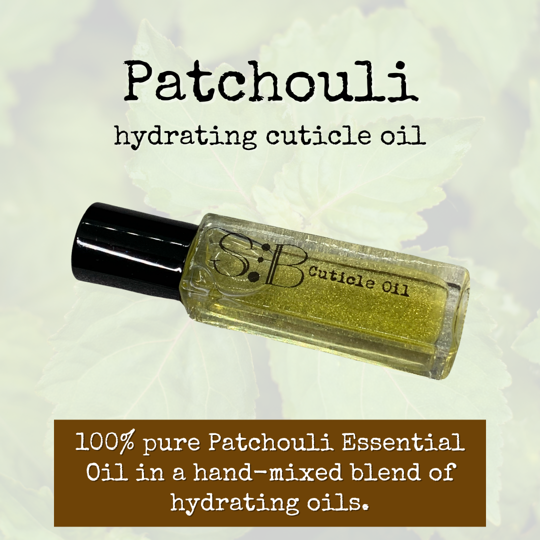 Patchouli Travel Cuticle Oil (Roller)