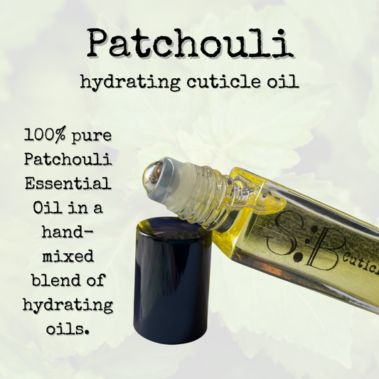 Patchouli Travel Cuticle Oil (Roller)