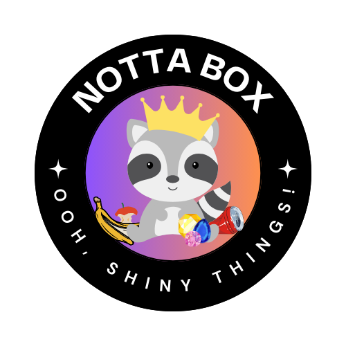 Notta Box OOH, Shiny Things Sticker (2023)