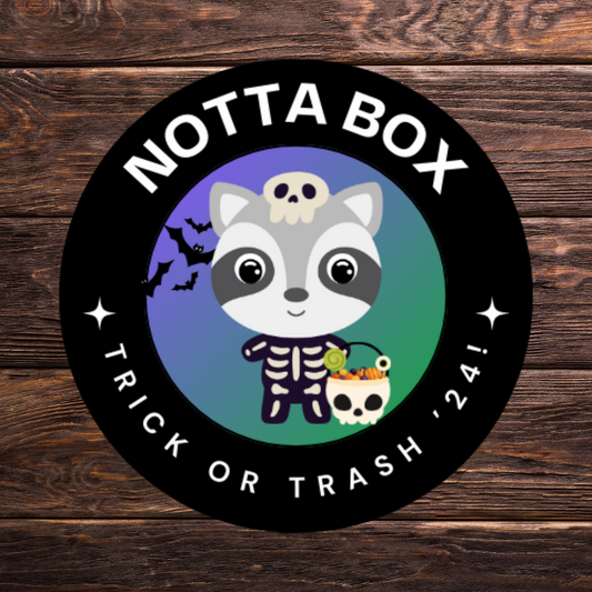 Notta Box Trick or Trash '24! Sticker